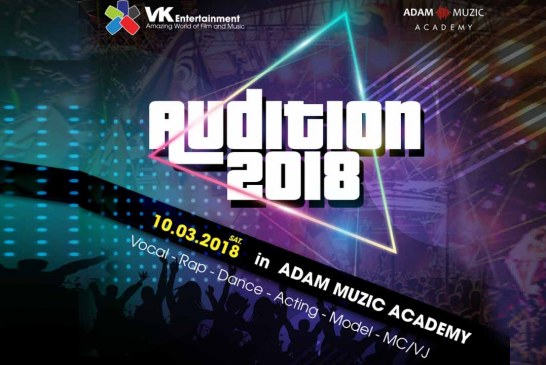 Công ty đến từ Hàn Quốc VK Entertainment tìm kiếm thực tập sinh qua cuộc thi “VK Audition 2018”