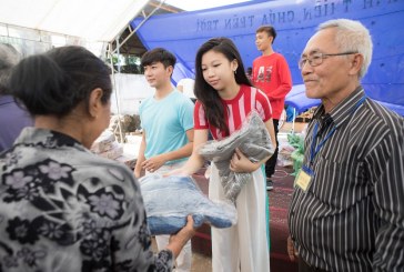 Hoa Hậu Hoàn Vũ Nhí Ngọc Lan Vy năng nổ với hoạt động thiện nguyên dịp cuối năm