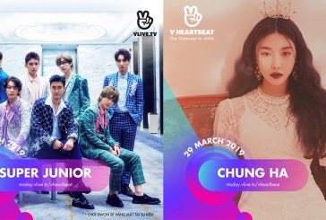 Super Junior, Chungha sẽ tham gia V HEARTBEAT tháng 3