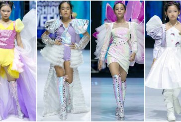 Dàn mẫu nhí catwalk bùng nổ trên sàn diễn AVIFW 2019 trong thiết kế của Ivan Tran