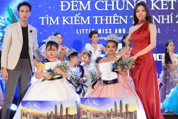 Hoa hậu Trần Phương Hà lộng lẫy trao giải cho quán quân ‘Thiên tài nhí 2019’