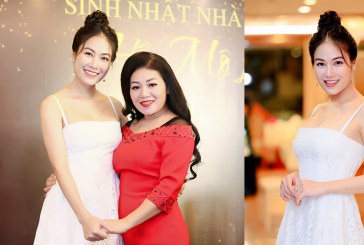 Hoa hậu áo dài Việt Nam 2019 Tuyết Nga rạng rỡ hội ngộ cùng NSND Thanh Hoa