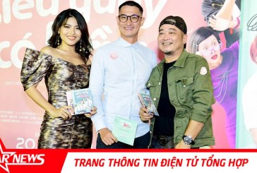 Diễn viên Ly Na Trang hội ngộ Huy Khánh, Song Luân tại sự kiện