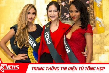 Hoàng Hạnh hội ngộ dàn thí sinh Miss Earth 2019, thần thái nhan sắc luôn ‘chặt chị, chém em’