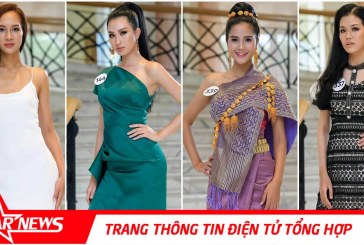 Thí sinh HHHV VN 2019 khu vực phía Bắc khoe dáng trước thềm phần thi ứng xử