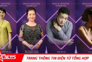 Lộ diện những giám khảo tiếp theo “cầm cân nảy mực” tại Hoa hậu Hoàn Vũ Việt Nam 2019