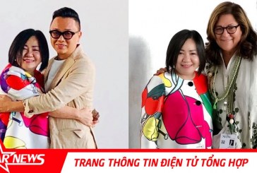 Bà Trang Lê chúc mừng NTK Công Trí ra mắt thành công BST “Đi Nhặt Hạt Sương Nghiêng” tại NYFW SS2020