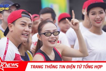 Minh Hằng thử thách 5km với dàn trai 6 múi tại giải Revive Marathon Xuyên Việt