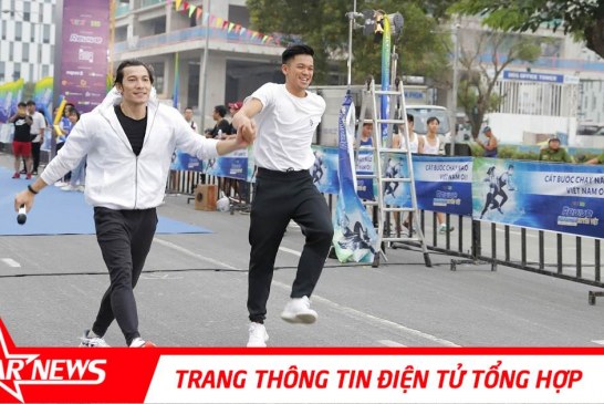 Liên Bỉnh Phát – Trọng Hiếu gây bất ngờ trong vai trò người dẫn chương trình của Revive Marathon xuyên Việt