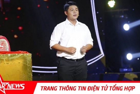 Nguyễn Công Huy – Chàng học sinh “giật” 150 triệu từ Trấn Thành được khen duyên dáng khi tham gia Én Vàng Học Đường 2019