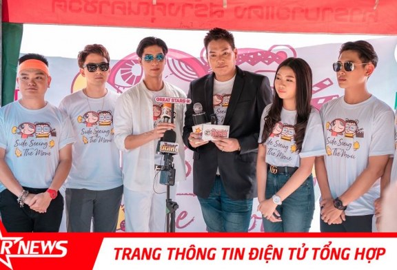 Trịnh Tú Trung cùng Ngọc Lan Vy xuất hiện trong bộ phim châu Á “Side Seeing The Movie”