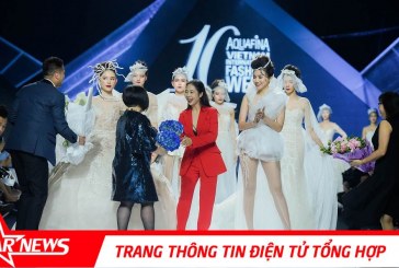 “Mợ Hai” Cao Thái Hà rạng rỡ trong trang phục cưới của Lek Chi