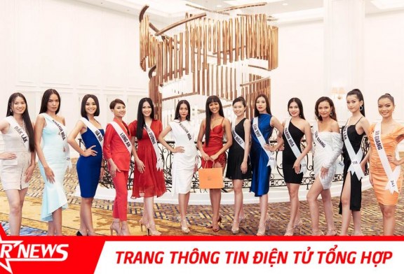 Top 60 Hoa hậu Hoàn vũ Việt Nam được trao sash trong ngày đầu tập trung tại Tp.HCM