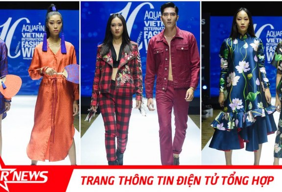 “A fashion Journey” – Kỷ niệm 10 năm Aquafina Tuần lễ Thời trang Quốc tế Việt Nam