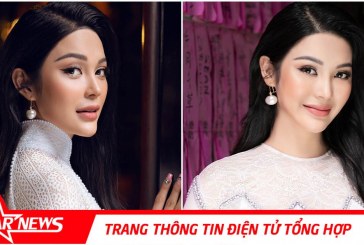 Trái ngược với hình ảnh sexy trong ‘Thất Sơn tâm linh’, LiLy Chen kín đáo đến lạ trong tà áo dài