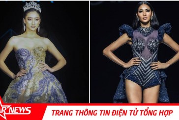 Hoàng Thùy xuất hiện như nữ thần lấn át “búp sen hồng” Lương Thùy Linh tại show diễn của NTK Hoàng Hải