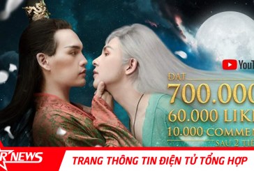 MV ‘Tự tâm’ nhanh chóng leo Top trending cũng như đạt triệu lượt xem