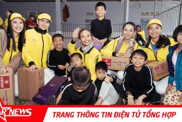 Thí sinh Hoa hậu Hoàn vũ Việt Nam 2019 với nhiều hoạt động ý nghĩa cho cộng đồng tại Đà Lạt