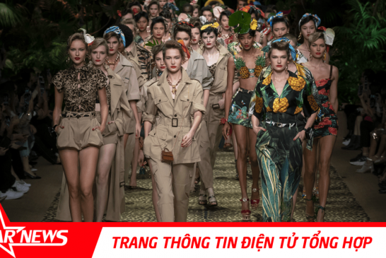 Dolce & Gabbana mang cả khu rừng nhiệt đới vào BST Xuân Hè 2020