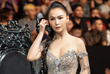 Mỹ Ngọc gợi cảm dẫn dắt chung kết Duyên Dáng Bolero 2019