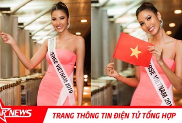 Hoàng Thùy lên đường dự thi Miss Universe 2019