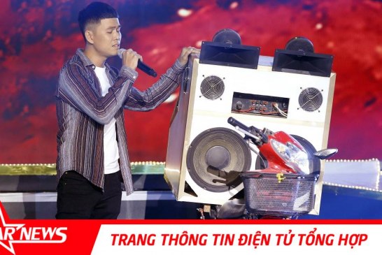 Y Nguyên gây xúc động khi mang “người bạn” – xe kẹo kéo lên sân khấu Solo Cùng Bolero