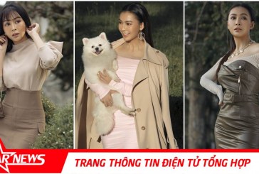 Mỹ Ngọc diện trang phục thu đông ngắm cảnh Đà Lạt