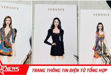 Versace và sự kết hợp lần đầu tiên với họa sĩ Việt Nam