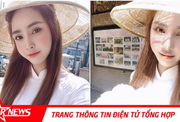 Hot girl Ánh Dương khoe vẻ đẹp trong veo với áo dài