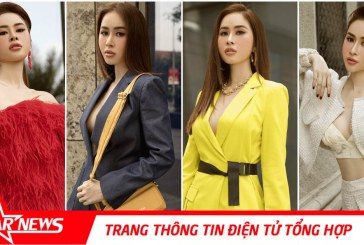 Phan Ngọc Hân diện vest gợi cảm dạo phố