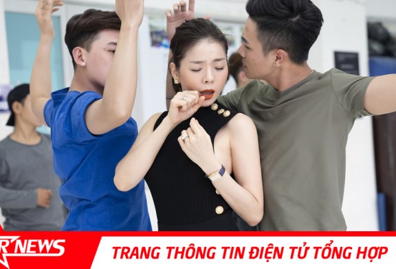 Lệ Quyên quyến rũ trên sàn tập vũ đạo cho ‘Q Show 2’