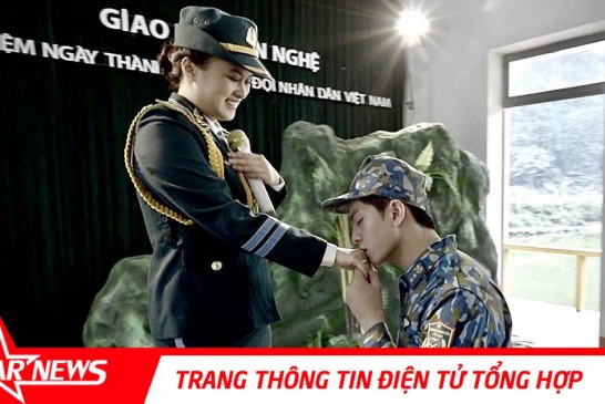 “Mỹ nhân” Sao Mai Trần Nhật Linh  “tặng quà muộn” cho các chiến sĩ