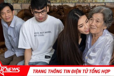 Á hậu Kim Duyên hội ngộ gia đình tại quê nhà