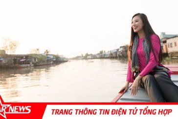 Á hậu Kim Duyên xúc động khi đem tự hào về cho miền Tây sông nước