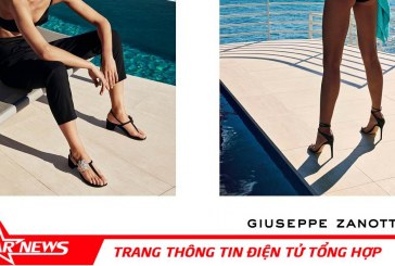 Vẻ đẹp nữ quyền, mạnh mẽ và quyến rũ trong Campaign đầu tiên của Giuseppe Zanotti trong thập kỷ mới