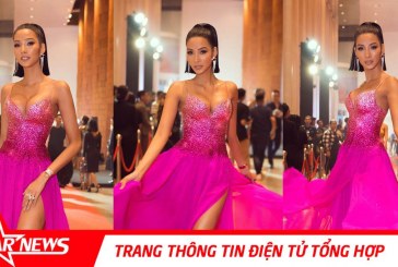 Á hậu Hoàn Thùy diện trang phục nóng bỏng tại sự kiện