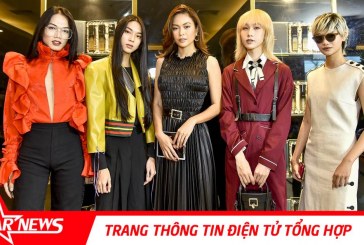 Mâu Thủy bất ngờ hội ngộ cùng các thí sinh Vietnam’s Next Top Model tại sự kiện