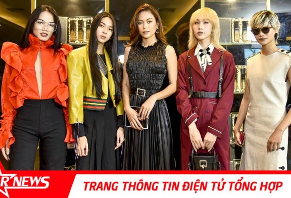 Mâu Thủy bất ngờ hội ngộ cùng các thí sinh Vietnam’s Next Top Model tại sự kiện