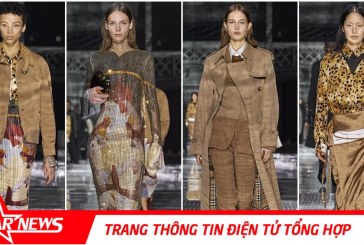 Burberry thể hiện đẳng cấp “Biểu tượng không thể thay thế của nước Anh” với show diễn Thu Đông 2020 lộng lẫy