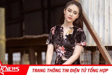 Á hậu Lý Kim Thảo hiền thục với áo bà ba nhân dịp 8/3