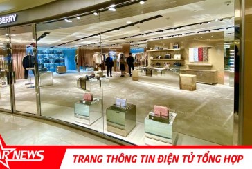 Khám phá không gian mua sắm thời trang đẳng cấp tại cửa hàng Burberry Tràng Tiền – Hà Nội