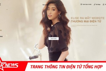 Thời trang Elise chính thức ra mắt website Thương Mại Điện Tử khuyến khích khách hàng mua sắm trực tuyến