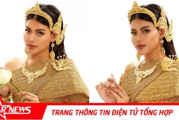 Ly Na Trang diện trang phục dân tộc Khmer đón Tết cổ Truyền Chol Chnam Thmay 2020