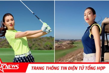 Á hoàng Golf Queen Hải Anh khoe vẻ đẹp tươi trẻ trong trang phục Golf