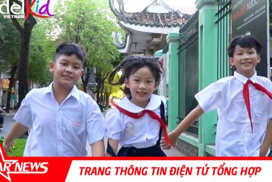 Thí sinh nhí Model Kid Vietnam “bắt trend biến hình” đi học mùa dịch Covid