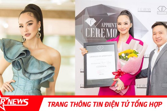 Hoa hậu Kiều Ngân bất ngờ được bổ nhiệm Giám Đốc kênh Truyền hình Quốc tế về thời trang tại Việt Nam