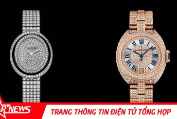 Chiêm ngưỡng 2 siêu phẩm đồng hồ nhà kim hoàn Cartier với hơn 2 ngàn viên kim cương lần đầu tiên có mặt tại Việt Nam