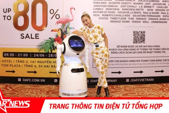 Nóng: Quỳnh Anh Shyn gợi cảm, cá tính lắc lư theo điệu nhạc cùng Robot tại DAFC Private Sale