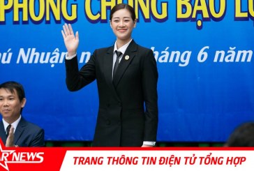 Hoa hậu Khánh Vân giao lưu cùng học sinh về “phòng chống bạo lực học đường”