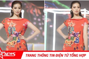 Hoa hậu Khánh Vân “tái xuất” sàn diễn thời trang sau nửa năm đăng quang